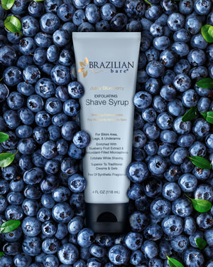 Juicy Blueberry Exfoliating Shave Syrup