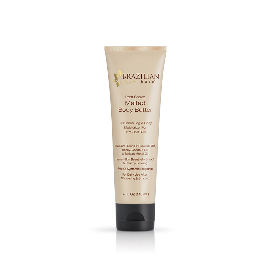 Brazilian Bare Post Shave Melted Body Butter Moisturizer 