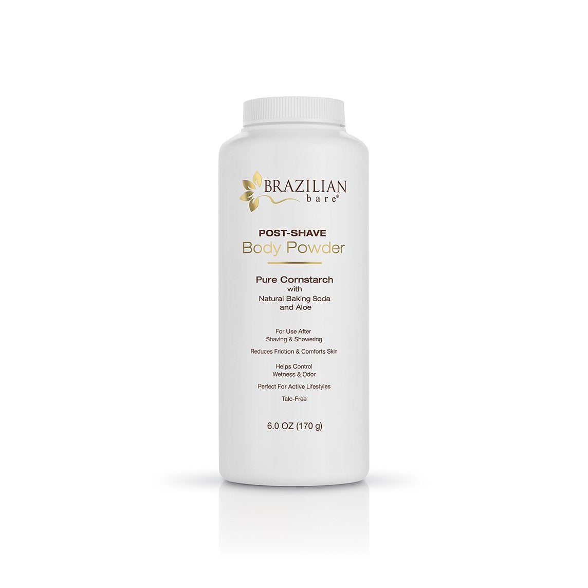 Best Body Powder For Women: Brazilian Bare Post-Shave Body Powder