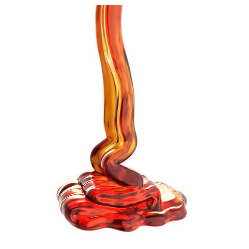 Brazilian Bare brand shave syrup dripping